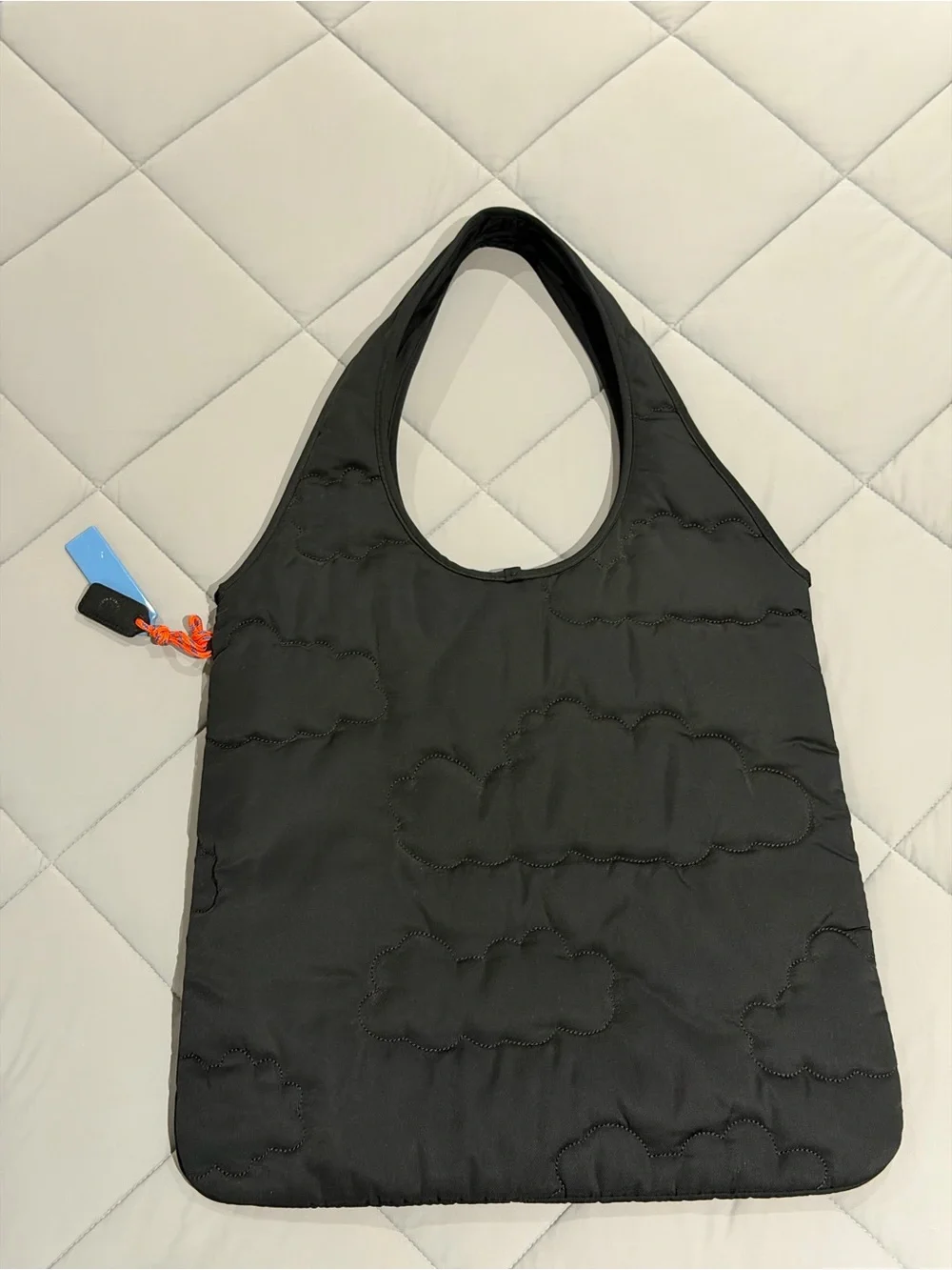 Coachtopia Loop Black Quilted Cloud Tote